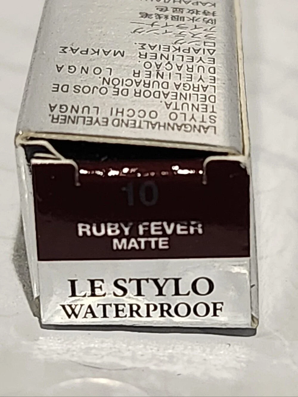Lacome Le Stylo Waterproof Long-Lasting Eyeliner - Ruby Fever (10)